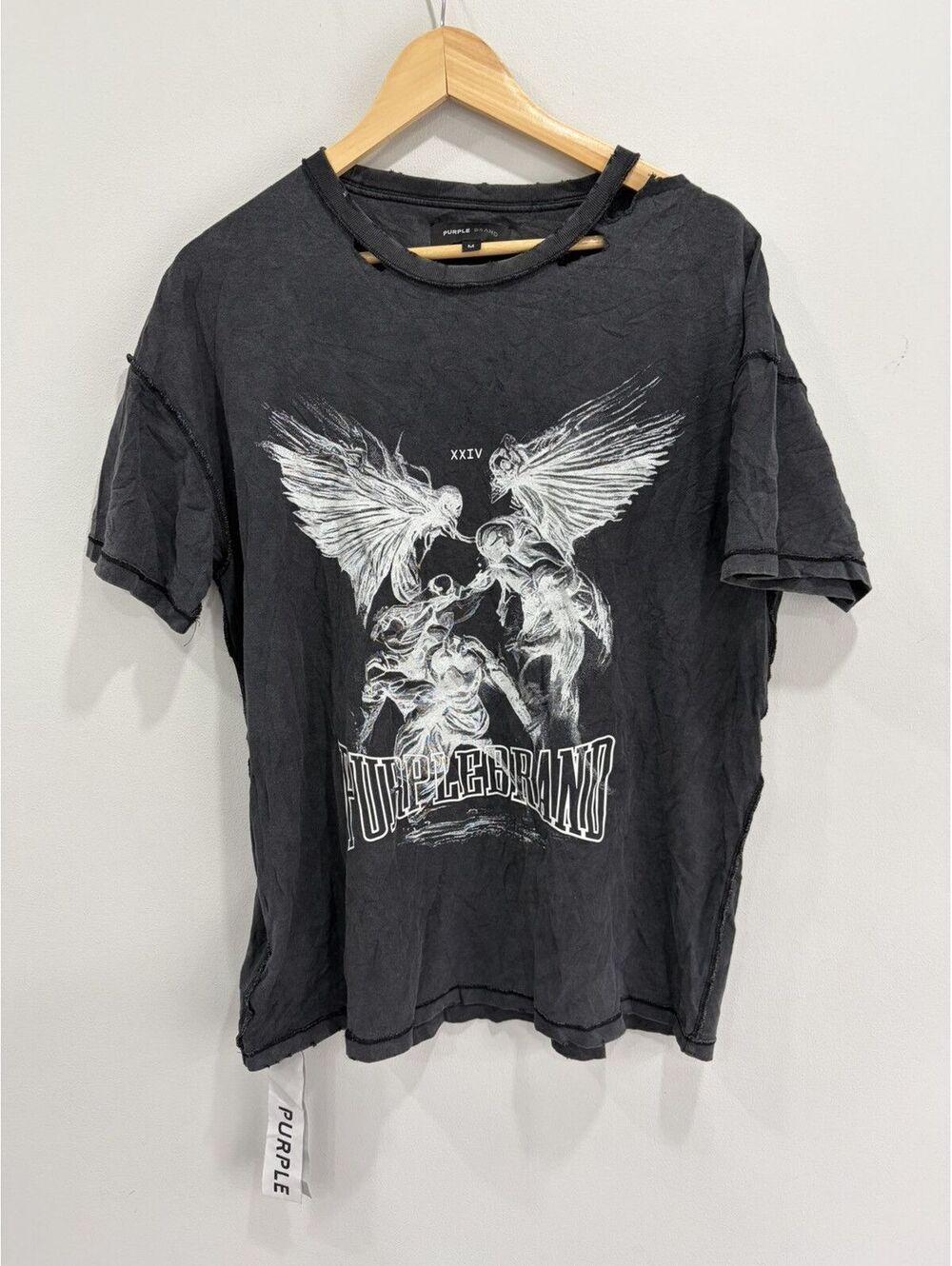 Purple Brand Tee Shirt angels thrashed